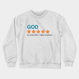 God Review Crewneck Sweatshirt